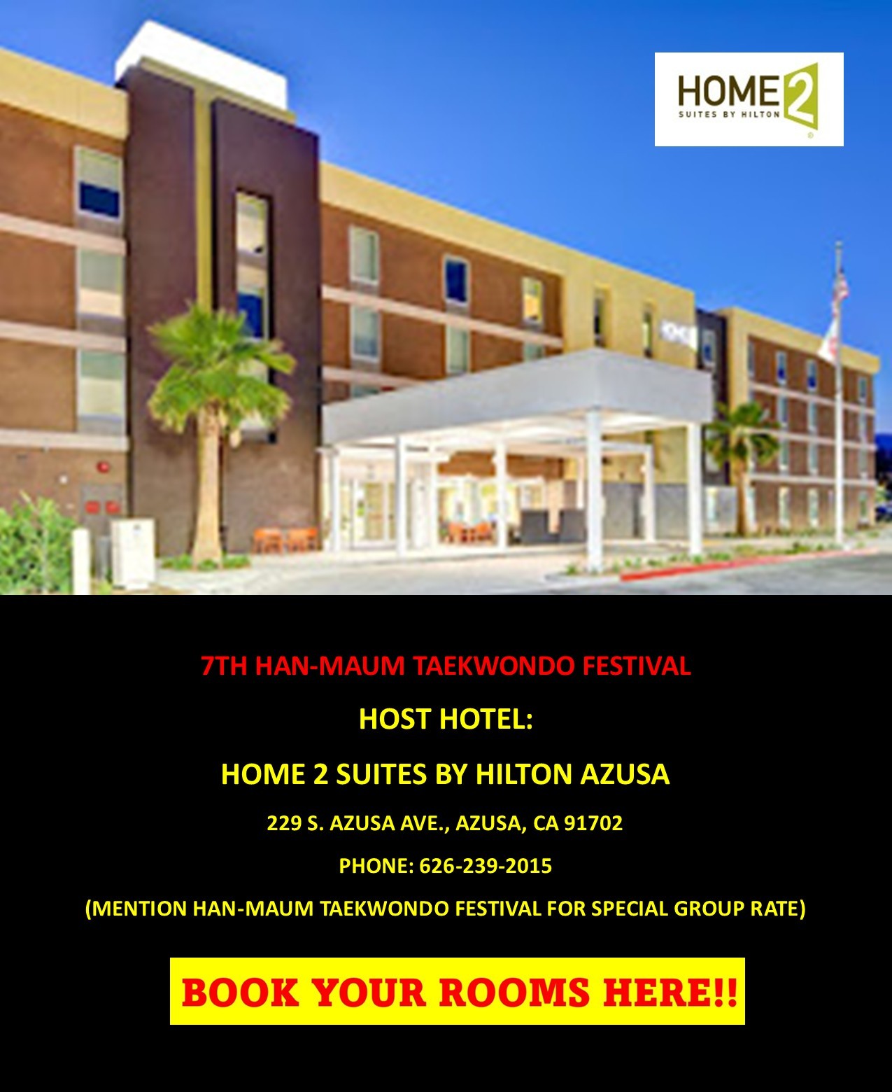Reserve your rooms